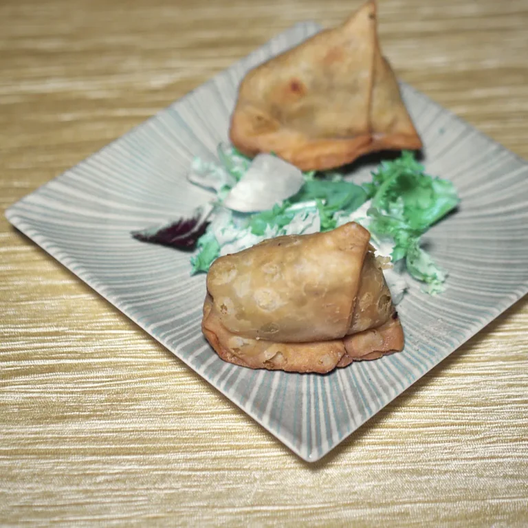 Vegetable samosa en The Everest, restaurante indio y nepalí en Dénia